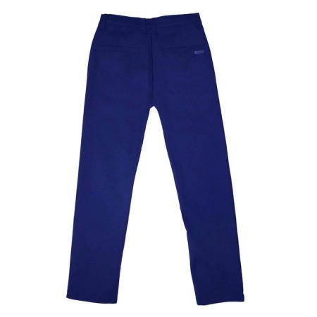 Pants for a boy, height 140 cm, blue color-1