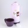 Thermos 1.8 l, with a glass flask, retains heat 12 hours, with a mug, mix