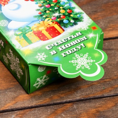 Gift box "Snowman with candy" 22 x 11.2 x 5.5 cm-3