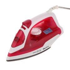 Iron Blackton BT SI2110, 1200 W, anti-stick sole, 18g/min, 200 ml, white-red