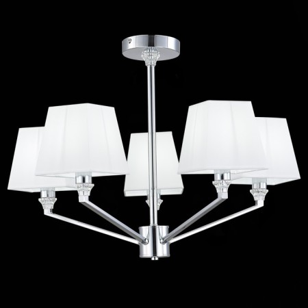 Ceiling EVOLUCE lamp. Sle107602-05. Grinda. 5x40 watts, E14, 60x60x44 cm, chromium color-2