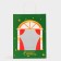 Gift package with the window "Theater" 30 x 22 x 14 cm, green