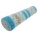 Bathroom mat "Squares", width 1.3 m, roll 15 m, blue color