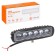 Farah LED rectangular 6LED, 4D lens, 18W, 157x42x40mm, 12/24V ALED006