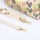 Cross-Body bag with zipper, beige color/multi-colored