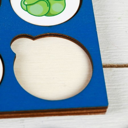 Memoles "Vegetables-Facttes", mix-3