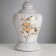 Table lamp "Bird in the flower garden" gray E14 220V 35x24.5x24.5 cm