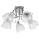 Economic Service light peony 5x60W E27, chrome 48x48x21 cm