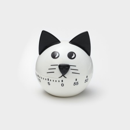 Timer Mechanical shares "kitten", color mix