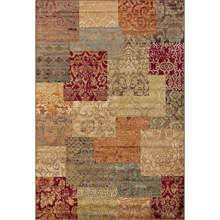 Rectangular carpet ragolle matrix, size 160x230 cm, color 9222