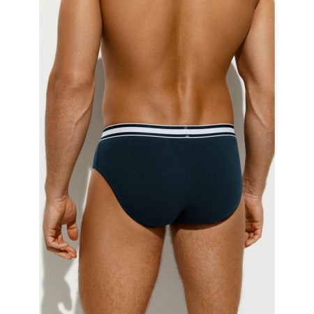 Men's slips omsa 1224, size 46, color Blu Scuro-1