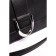 Cross-Body Bag, eco-leather, Ludor black, 26x7x14 cm