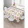 Tables on the table "Sea of ​​flowers", rectangular, oxford, size 120x145 cm