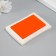 Stamping pillow "Orange" 7.5x5.5x1.8 cm