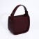 TEXTURA bag on the zipper, small size, burgundy color