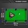 Table billiards "American"