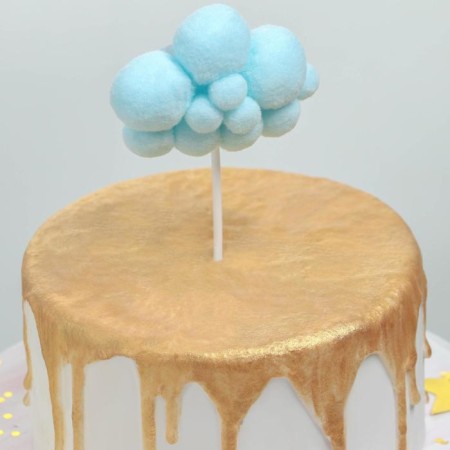 Topper for the cake "Cloud", 17 × 9 cm, color mix-1