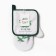 Kitchen "basil" mittens-output 20x27cm, severity 17x17cm 100% p/e