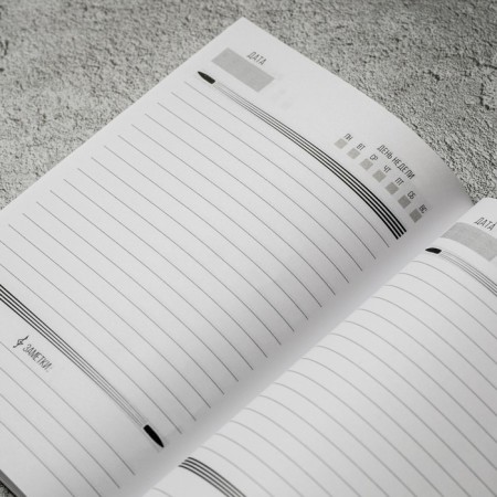 Diary "Violin", soft cover of software, A5, 80 sheets.-5