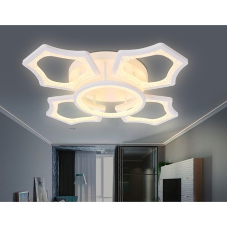 LED ceiling LED with Ambrella Light, Original, Fa575, 5XLED, 106 W, 7950LUM, 3000-6400K, white, transparent color.-1