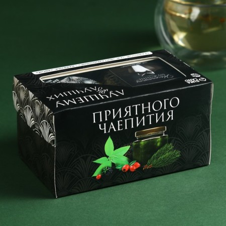 Set of “best of the best”: herbal tea 50 g, jam from needles 120 g.-3