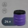 Food barrel, 24 l, neck 27 cm, with a lid, color mix