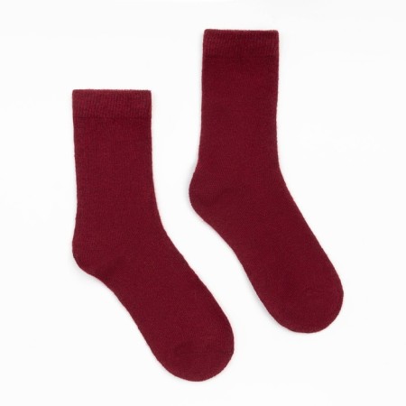 Women's socks, burgundy color, size 36-40-1
