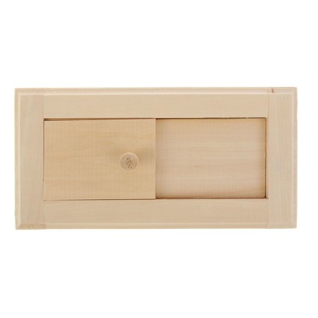 Lip ventilation cover, 30x12cm, with a valve, "Dobroparov"
