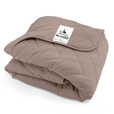 Primvelle Muslin bedspread, bilateral, size 200x240 cm, cocoa color-3