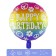 Shard foil circle 18 "HBD, cute smiles"