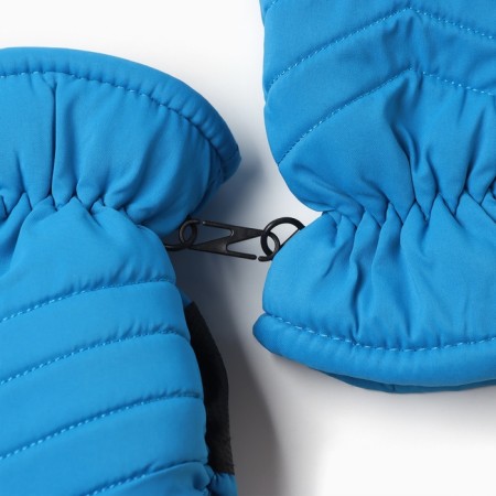 Winter children's mittens minku, blue color, 18cm-3