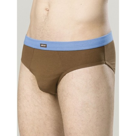Men's panties, size 48 Blue, brown color, 2 pcs-3