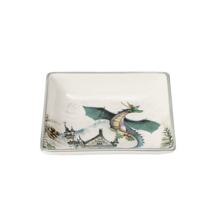 Serving share "Dracosha", 15 × 3 cm, white color-1