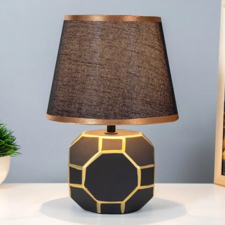 HELP LAME "E14 40W Black-gold 20x20x29 cm-1