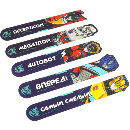 Set of bookmarks Transformers, 5 pcs.-2