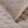 A set with a blanket "Iolanta", size 160x220 cm, 50x70 cm, beige color