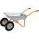 Garden car, two -wheeled: cargo/n 100 kg, volume of 65 liters