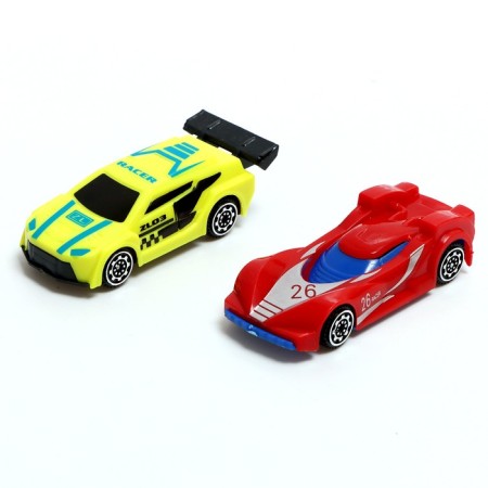 Carrier truck, 2 cars, mix-4