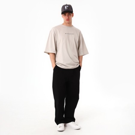 Men's cap with a DIGNITY grid, black color, rr 56-10