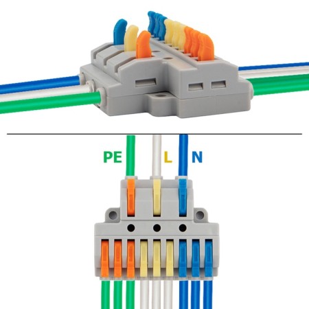 KLLM CSC 3x3 Passing Razoille 3 poles, with a mounting platform (1 entry, 3 conclusions to the pole)-5