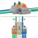 KLLM CSC 3x3 Passing Razoille 3 poles, with a mounting platform (1 entry, 3 conclusions to the pole)