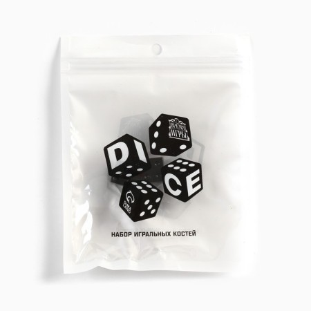 Dice Dig "Game time", 1.6 x 1.6 cm, set 2 pcs-2