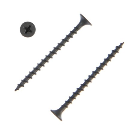 Self-tapping screws of gypsum plastic tundra Krep 3.5x51 mm, phosphate, 200 pcs.