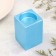 Square Square from gypsum, 5x8cm, blue