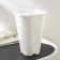 Pot for flowers "Rose", 2 l, d = 14 cm, white color