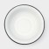 Enameled bowl, 4 l, d = 32 cm, without decolleys, induction, white color