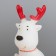 Non -chip "deer with horns" 1W white 10.5x8x14 cm Risalux