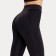 Female leggings, black color, size 48 (l)