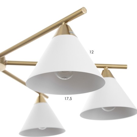 Causte "Flint" 6he27 40W white 86x86x50cm-3