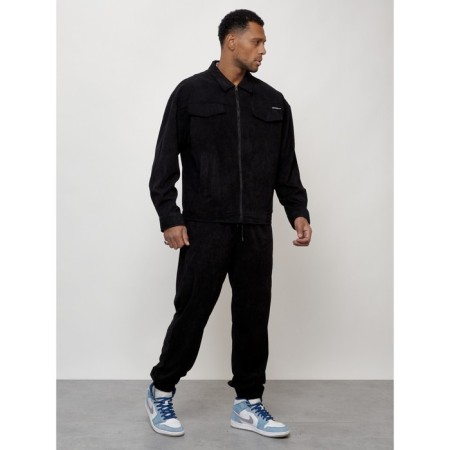 Sports suit men's, size 54, black color-2